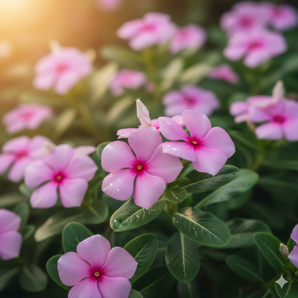 Vinca Rose pink